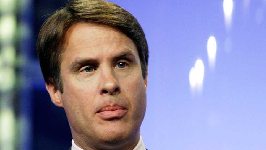 FILE - Terry Moran of &quot;Nightline&quot; speaks during the ABC Press Tour in Beverly Hills, Calif., Thursday, July 26, 2007. (AP Photo/Nick Ut, File)