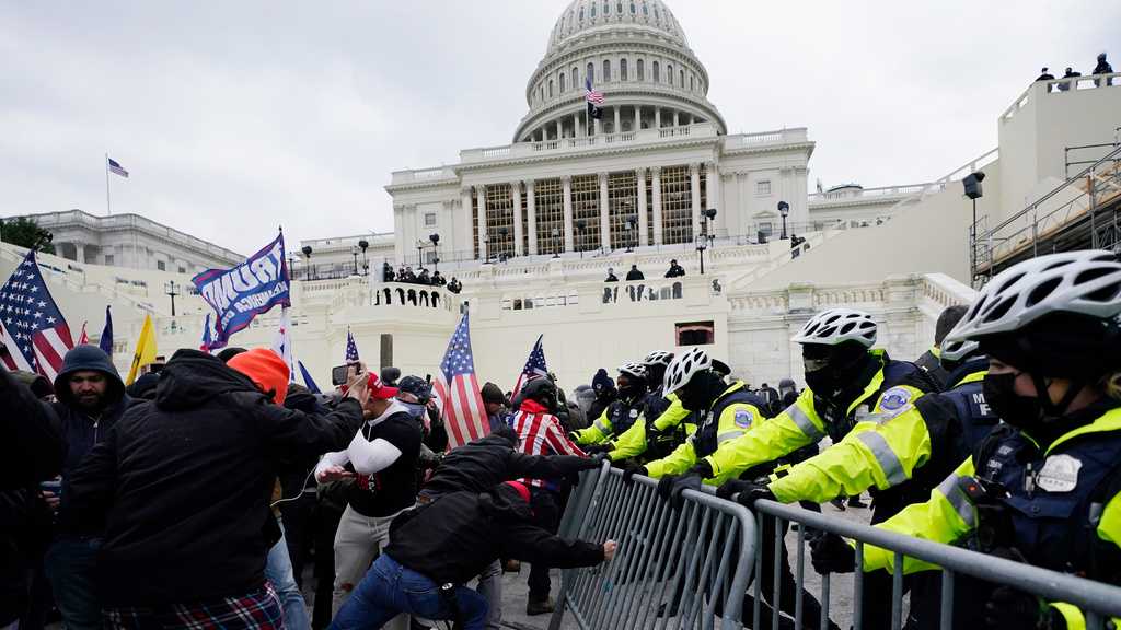 Dueling narratives highlight divide on 5th anniversary of Jan. 6 Capitol riot