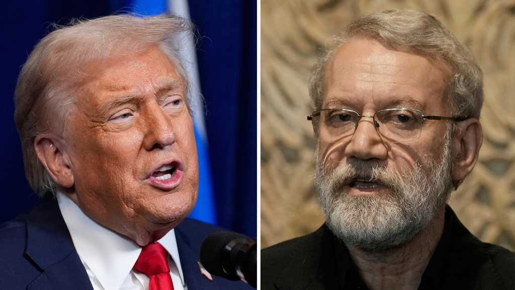 Trump and top Iranian officials exchange threats over protests in Iran