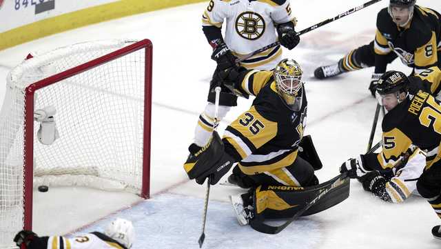 Pastrnak's 14th career hat trick lifts Bruins by Pens, 4-3 - Vimarsana News