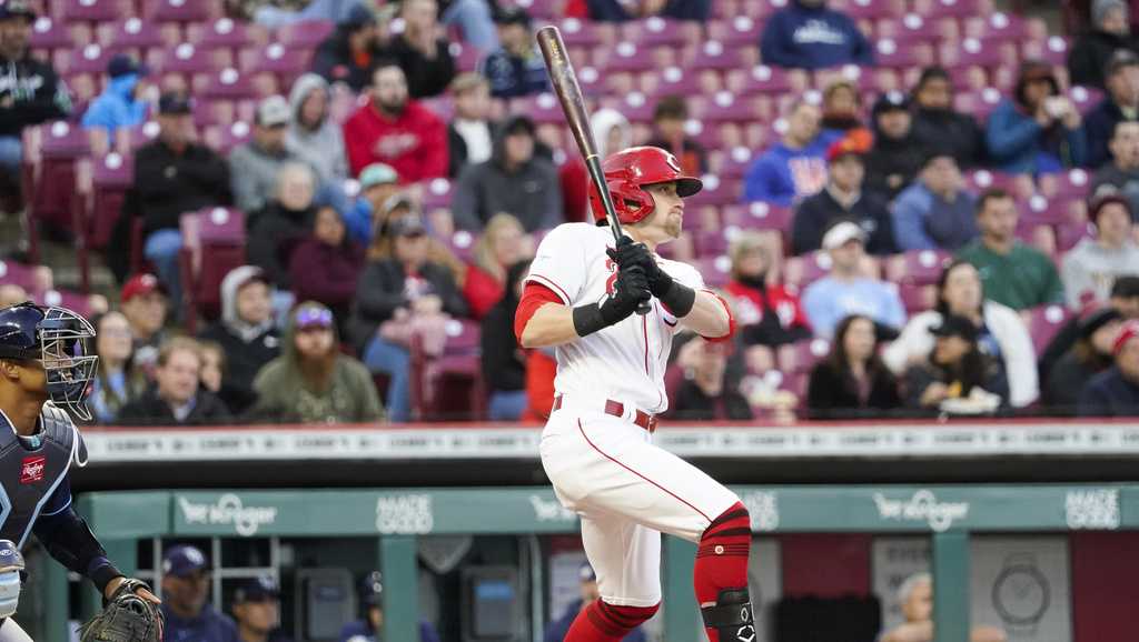 TJ Friedl helps Reds beat Rays 8-1 after Greene injury