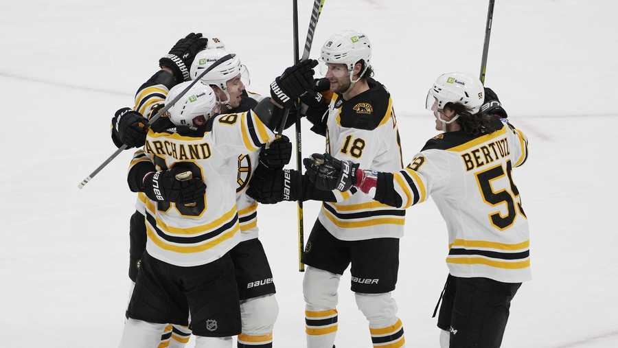 Bruins top Panthers 6-2, take 3-1 lead in 1st-round series