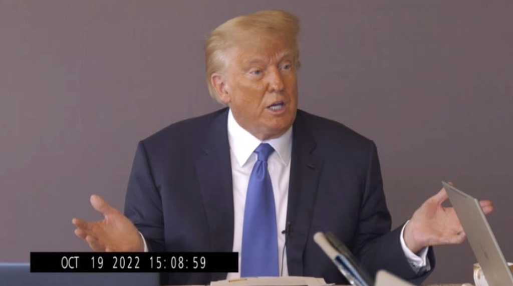 Trump's Video Deposition In Rape Lawsuit Made Public