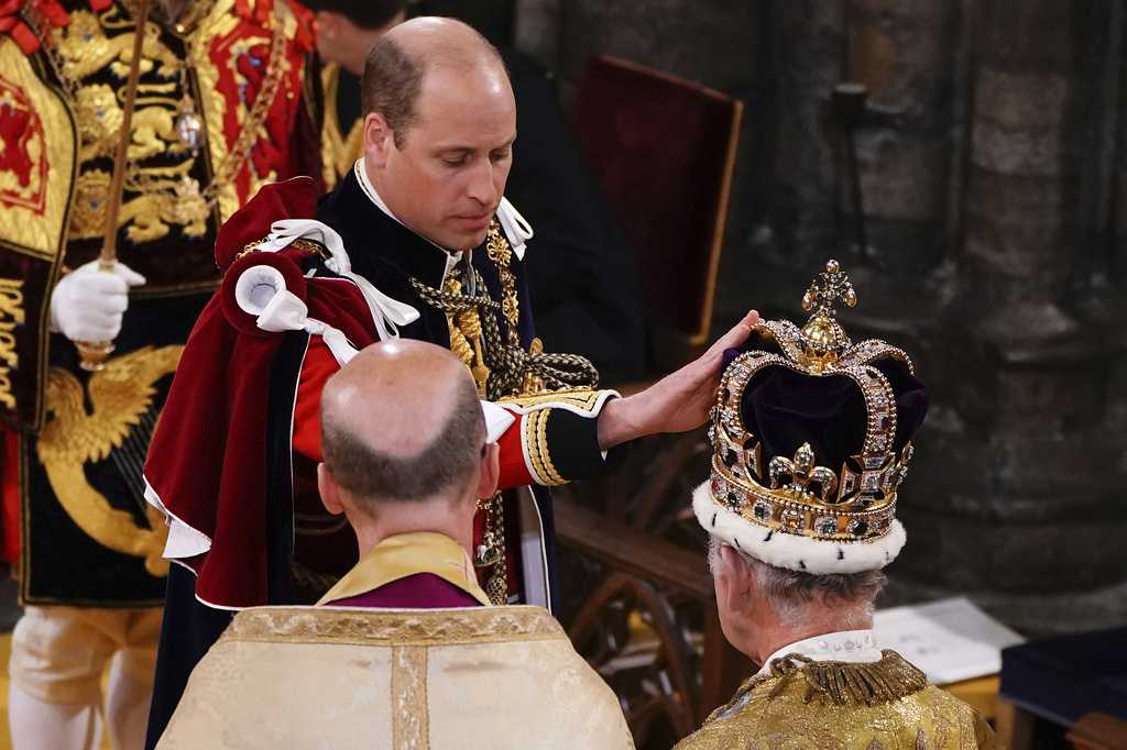 King Charles III Crowned In Ancient Rite At Westminster Abbey