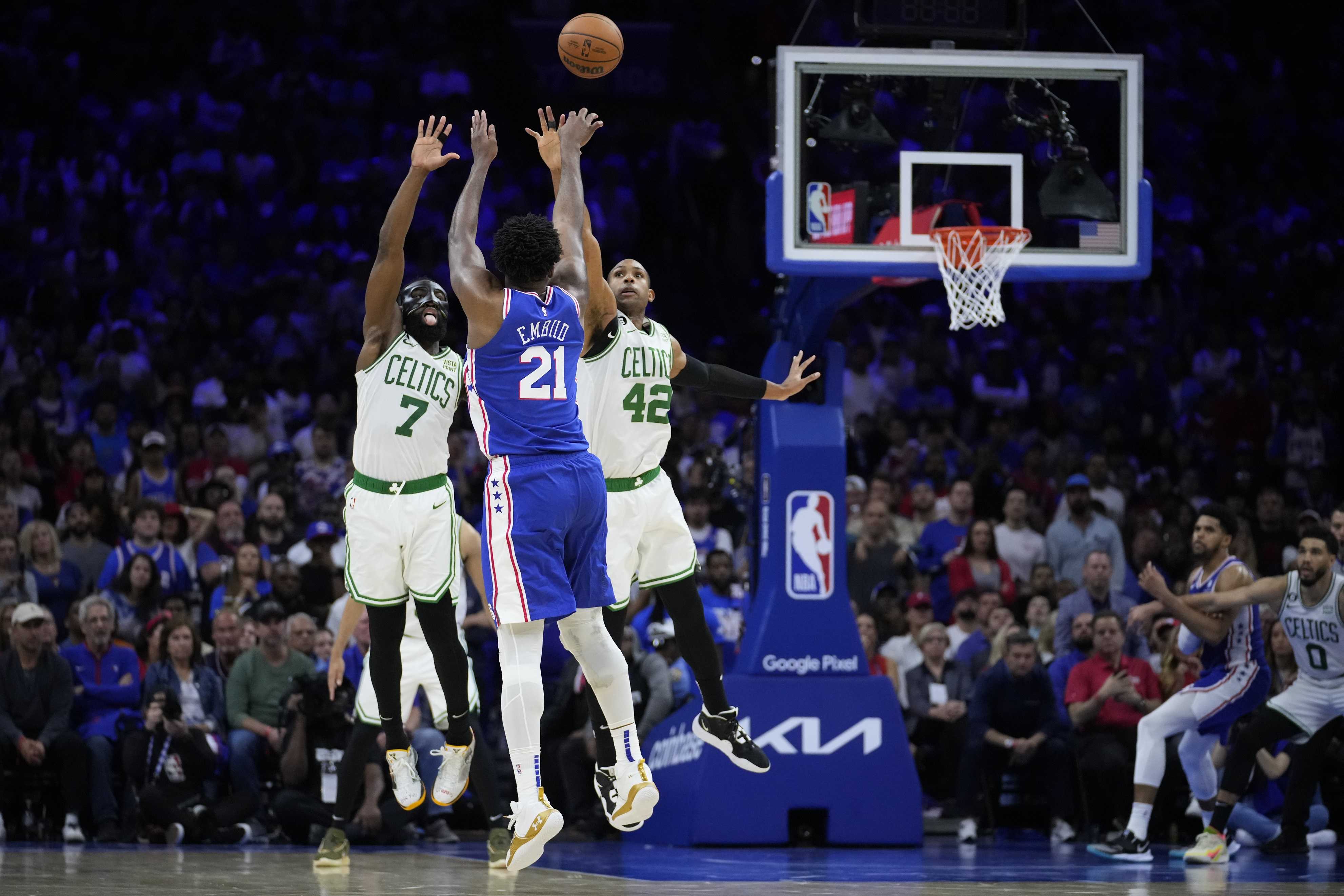 Harden Makes Winning 3 In OT, 76ers Tie Series With Celtics