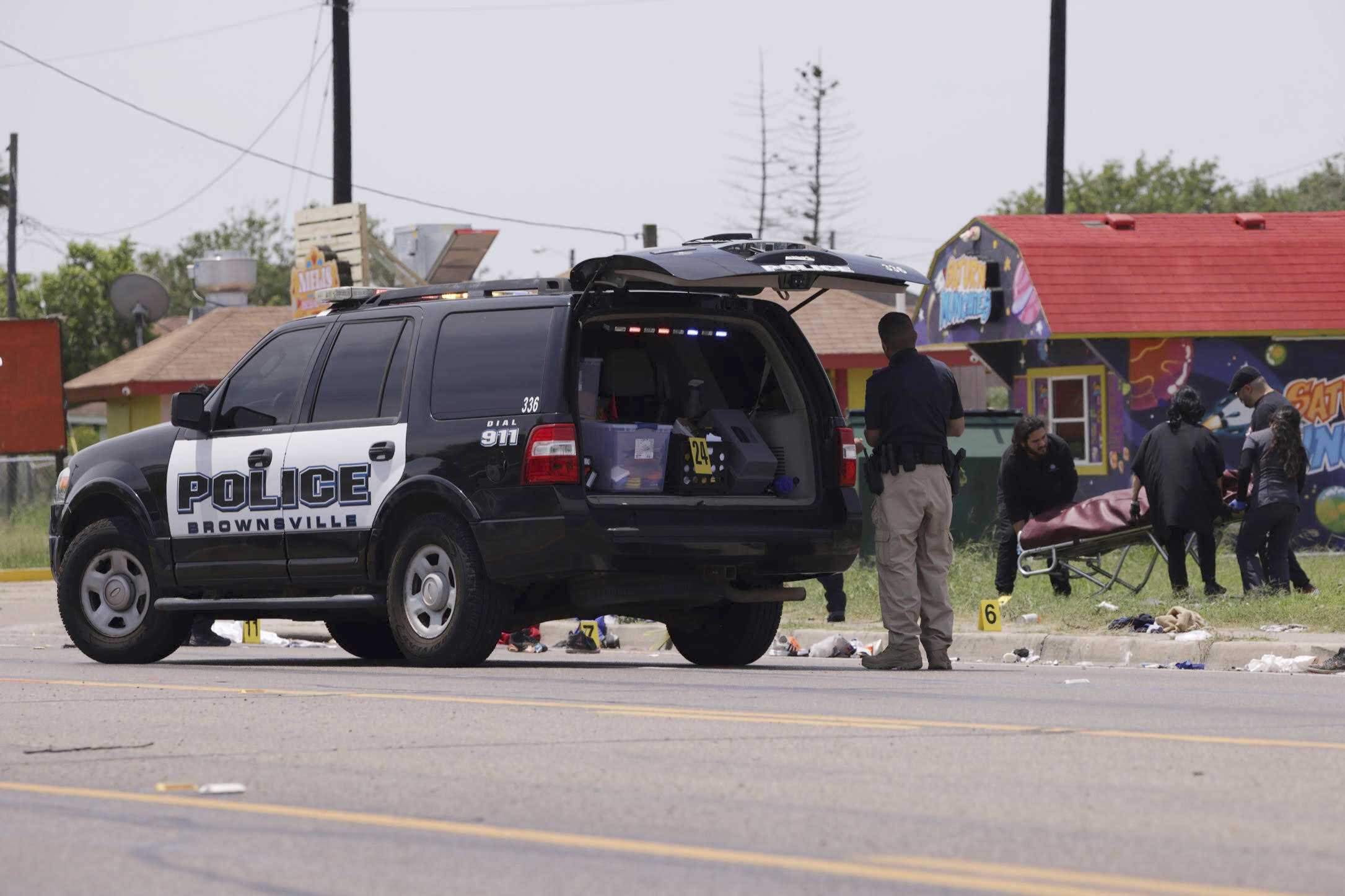 Driver Hits Crowd At Texas Bus Stop Near US-Mexico Border; 8 Dead