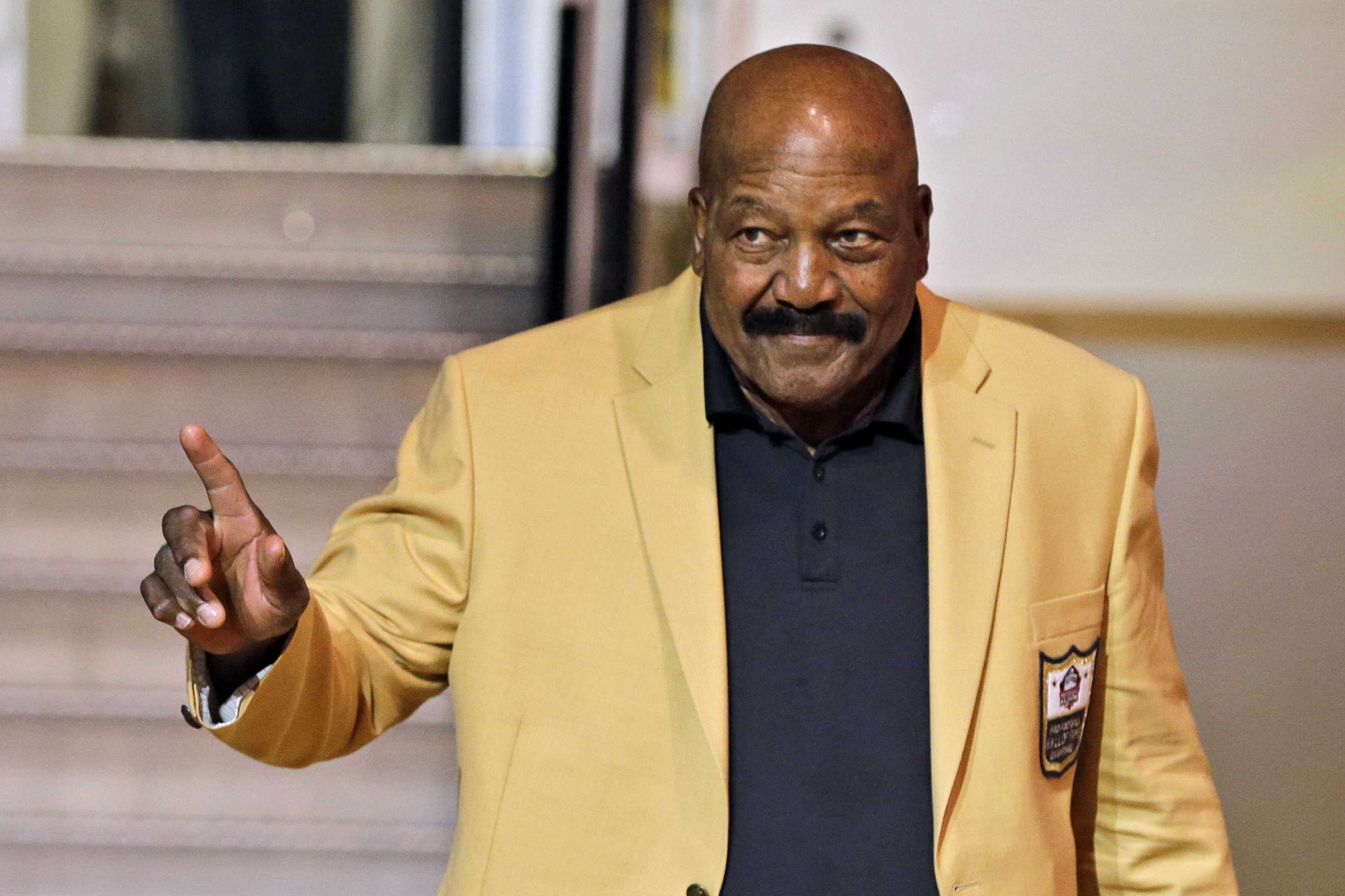 Jim Brown, legendary NFL running back and civil rights pioneer