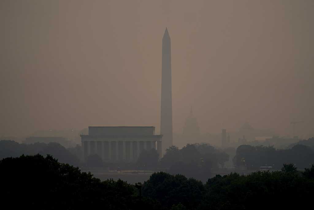 Washington Nationals game postponed due to hazardous air quality in DC from  wildfire smoke