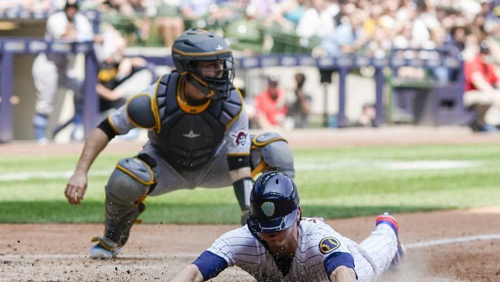 Brewers beat Pirates 5-2, Milwaukee sweeps Pittsburgh