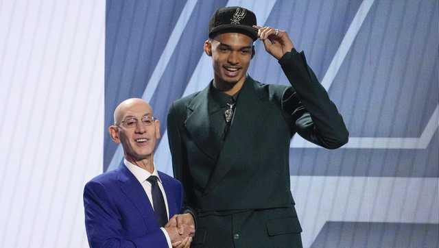 Victor Wembanyama is the No. 1 pick in the NBA draft - Vimarsana News