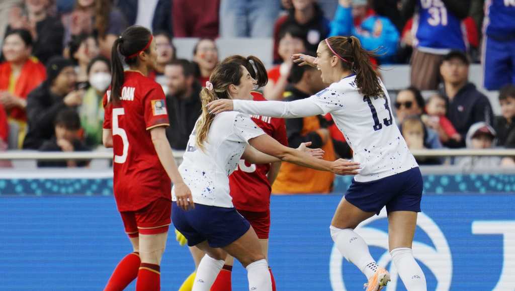 U.S. women's soccer team falls, 2-0, in a rare loss to France