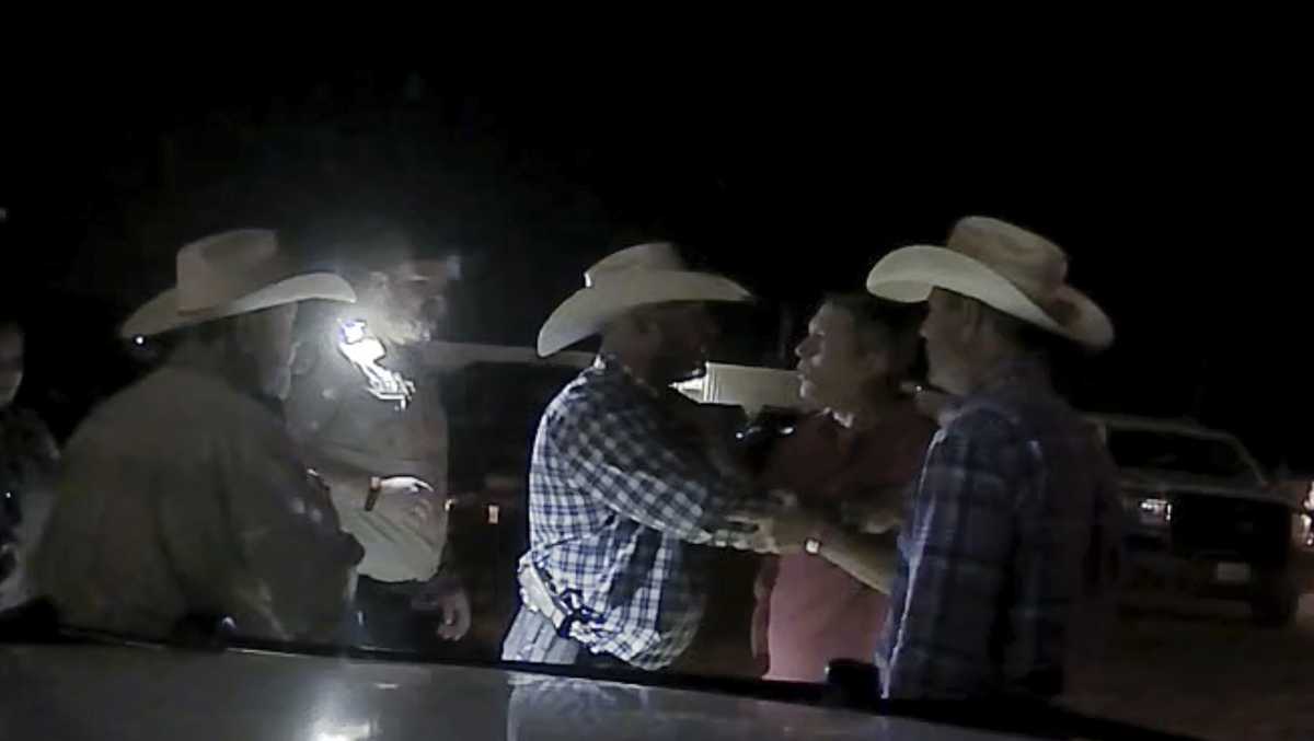 Video shows Texas US rep. being wrestled to ground at rodeo