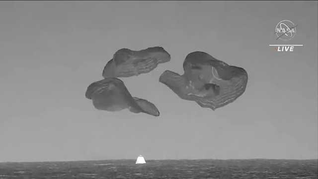 Four astronauts return to Earth in SpaceX capsule - Vimarsana News