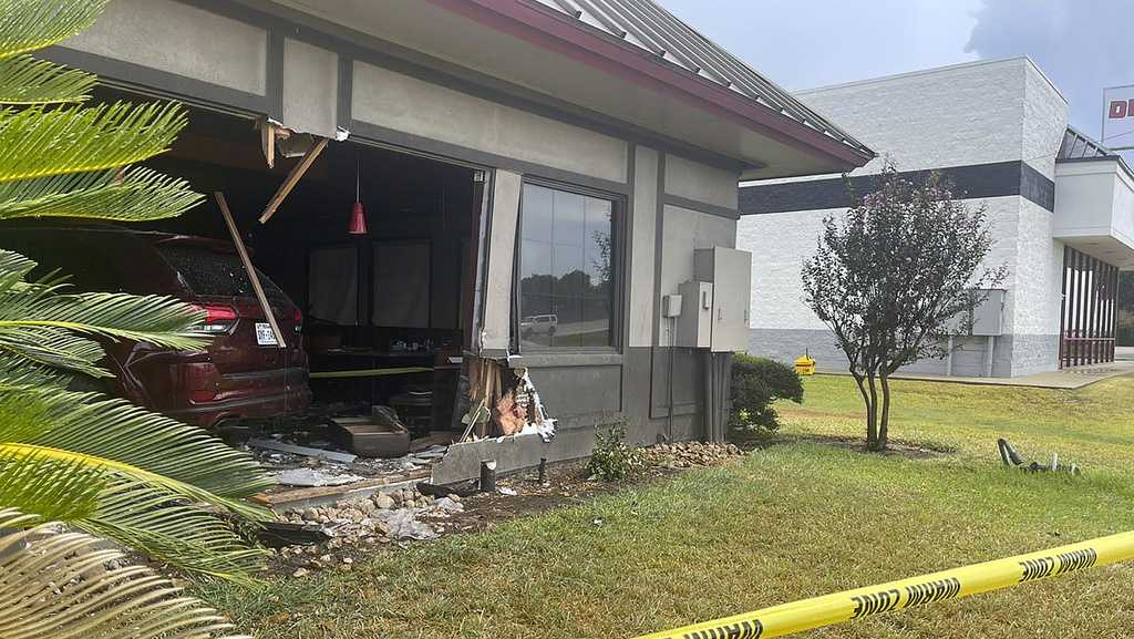 A driver crashed into a Denny's near Houston, Texas, injuring 23 people