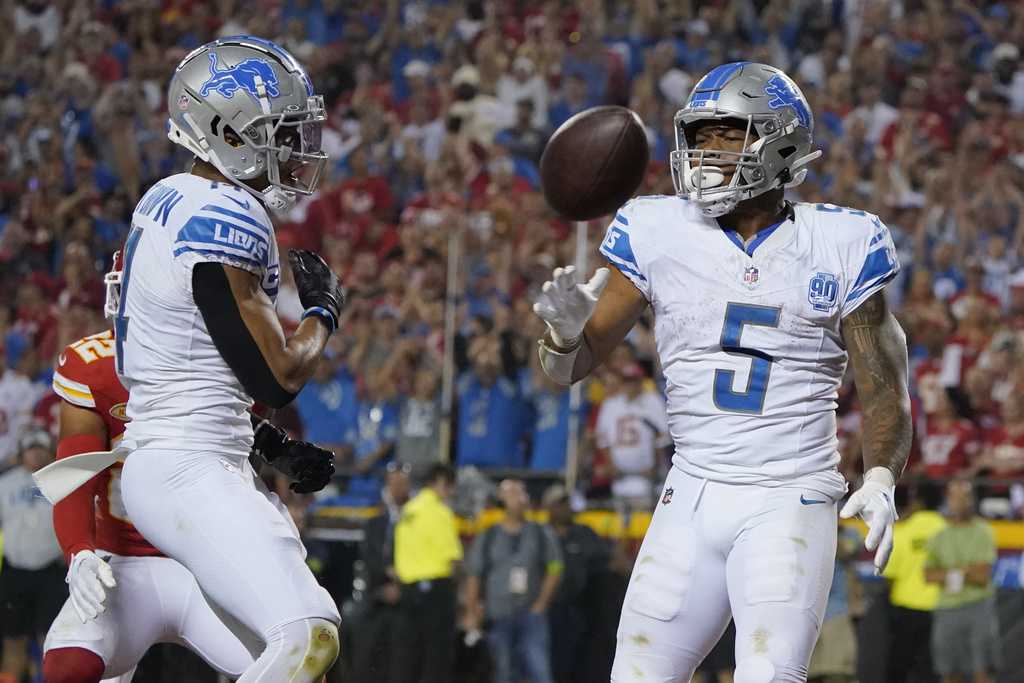 Lions Spoil Chiefs' Celebration Of Super Bowl Title By Rallying For A ...