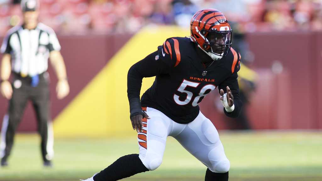 Report: Cincinnati Bengals Defensive End Joseph Ossai Doubtful For