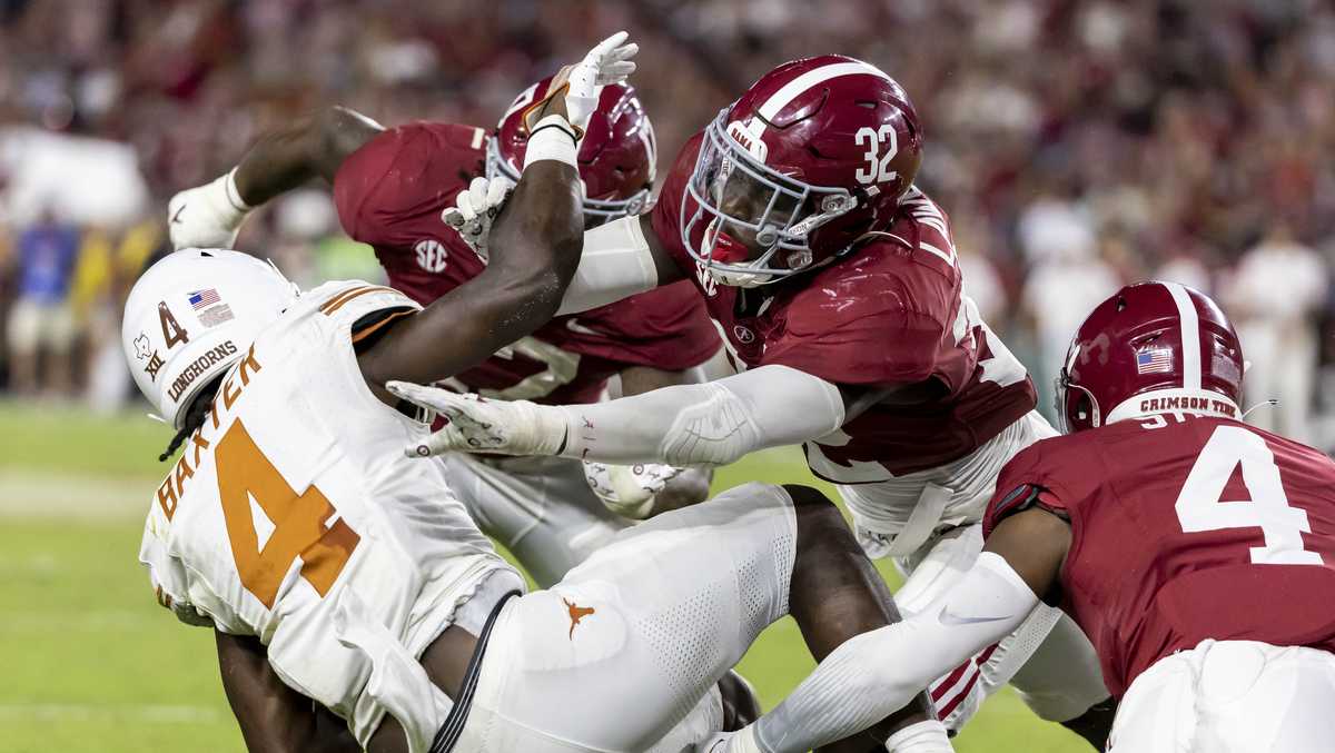 Alabama football rankings: Where did loss to Texas drop Crimson Tide?