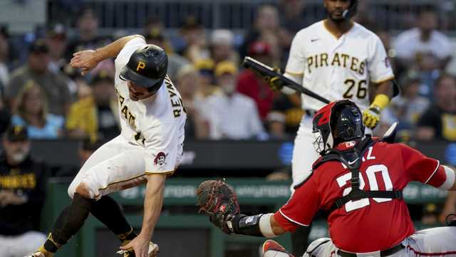 Abrams homers twice, Corbin pitches into the 7th as Nationals ease past  Pirates, 6-2, Sports