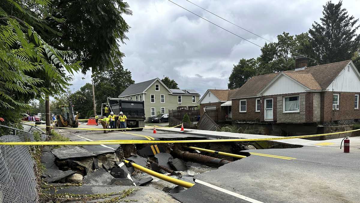 Massachusetts flooding videos