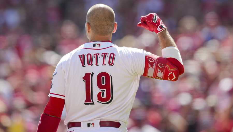 joey votto jersey red