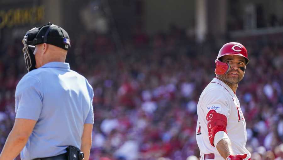 Votto ejected: Reds first baseman thrown out in St. Louis in final Reds  game of the season