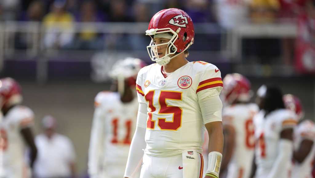 Kansas City Chiefs quarterback Patrick Mahomes becomes the fastest