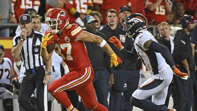 Kelce has sixth 100-yard game against the Denver Broncos - Vimarsana News