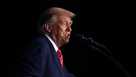 Former President Donald Trump speaks during a commit to caucus rally, Sunday, Oct. 29, 2023, in Sioux City, Iowa. (AP Photo/Charlie Neibergall)