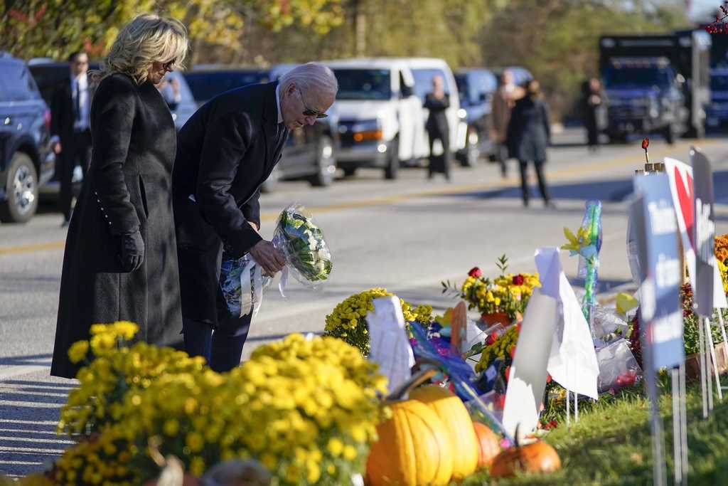 President Biden Visits Maine Community Reeling From Shooting That Left ...