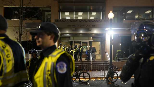 Arrests made after protest outside DNC HQ calling for cease-fire - Vimarsana News