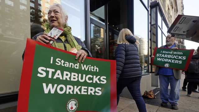 Starbucks workers launch strike at hundreds of stores across US - Vimarsana News