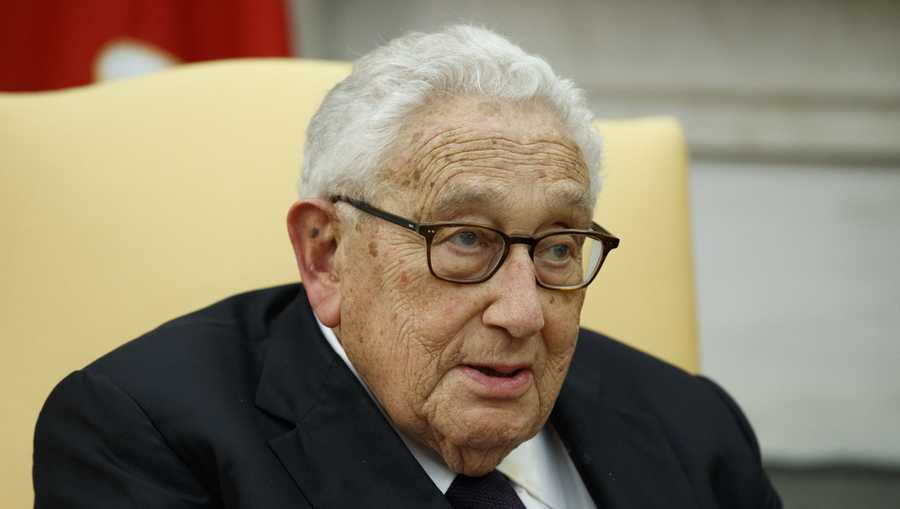 Henry Kissinger, secretary of state under Presidents Nixon and Ford ...