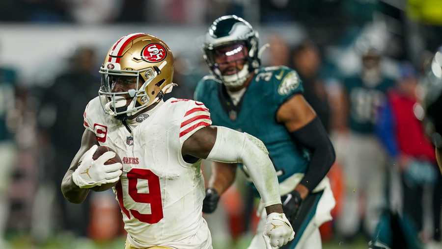 49ers WR Deebo Samuel will miss at least two games with an injured