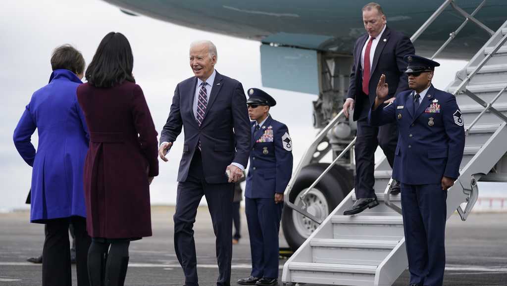 'If Trump wasn’t running I’m not sure I’d be running,' Biden tells ...