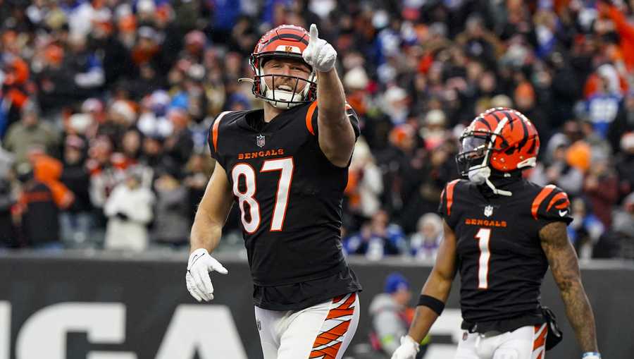 WATCH: Bengals tight end logs first career touchdown to give Cincinnati ...