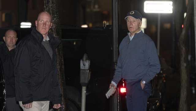 A car plowed into a parked SUV that was guarding President Joe Biden's motorcade Sunday night while the president was leaving a visit to his campaign headquarters - Vimarsana News