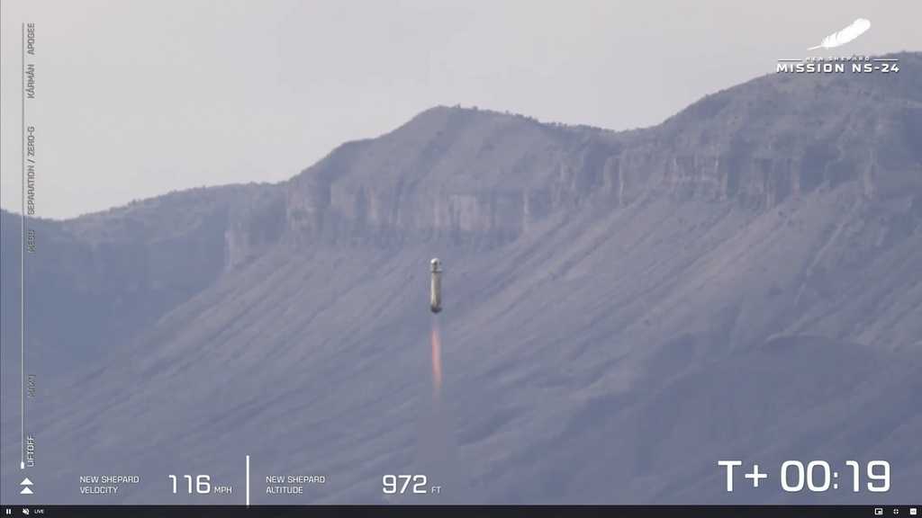 Blue Origin Successfully Launches New Shepard Rocket Blue Origin Successfully Launches New Shepard Rocket