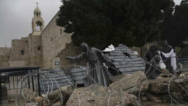 The normally bustling biblical birthplace of Jesus looks like a ghost town on Christmas Eve, with celebrations in Bethlehem called off due to the Israel-Hamas war - Vimarsana News