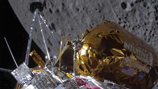 A U.S. company says its spacecraft on the moon landed on its side - Vimarsana News