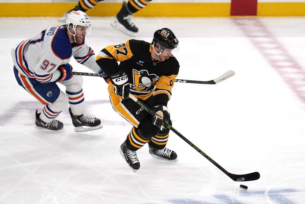 Oilers Cruise Past Sidney Crosby And Pens 4-0