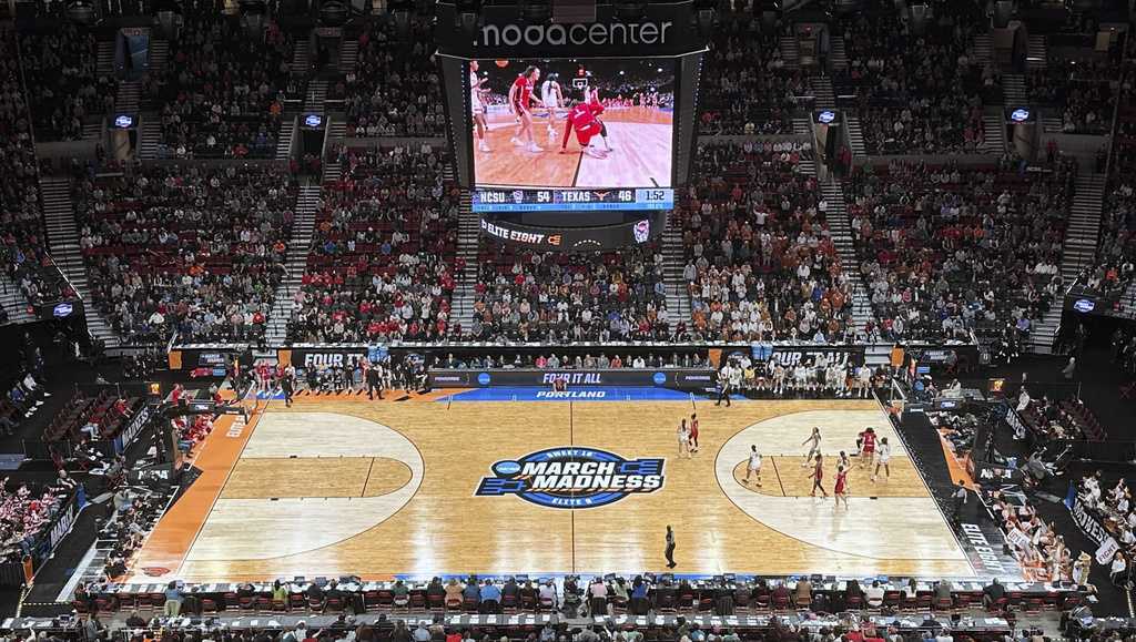 NCAA says a 3-point line was drawn 9 inches short at Oregon women's ...