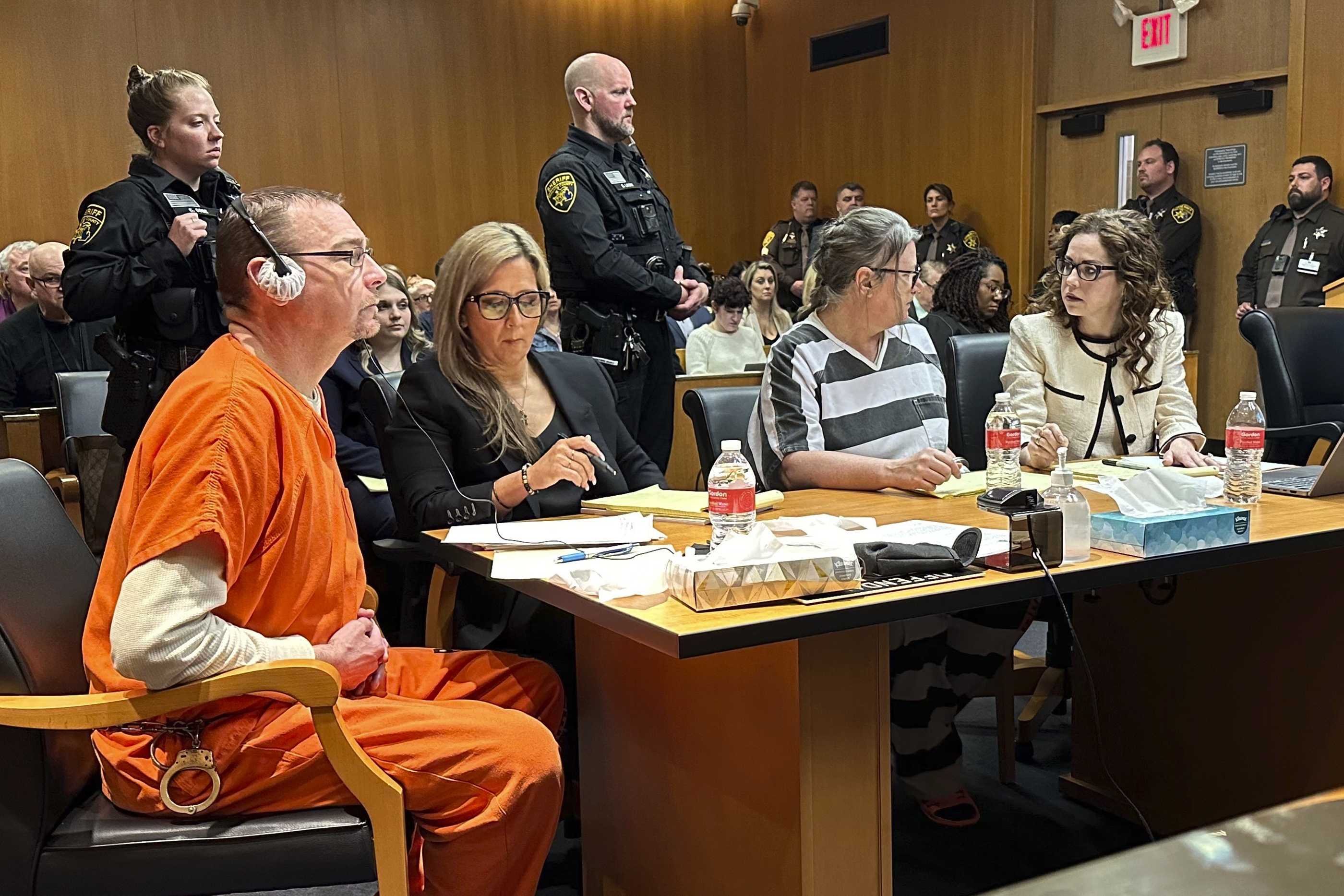 Michigan School Shooter's Parents Sentenced To At Least 10 Years In Prison