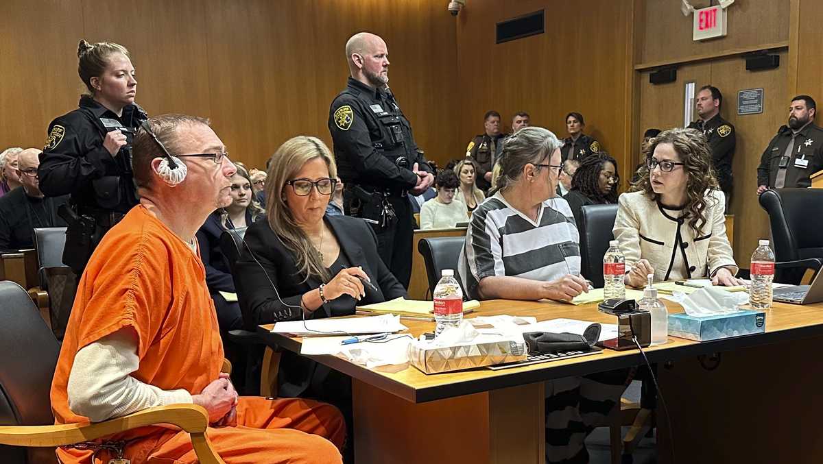 Michigan school shooter's parents sentenced to at least 10 years in prison