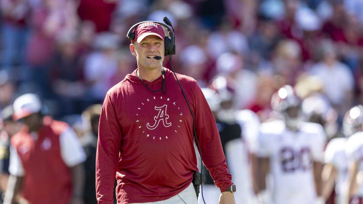 Kalen DeBoer makes unofficial Alabama coaching debut before big crowd ...