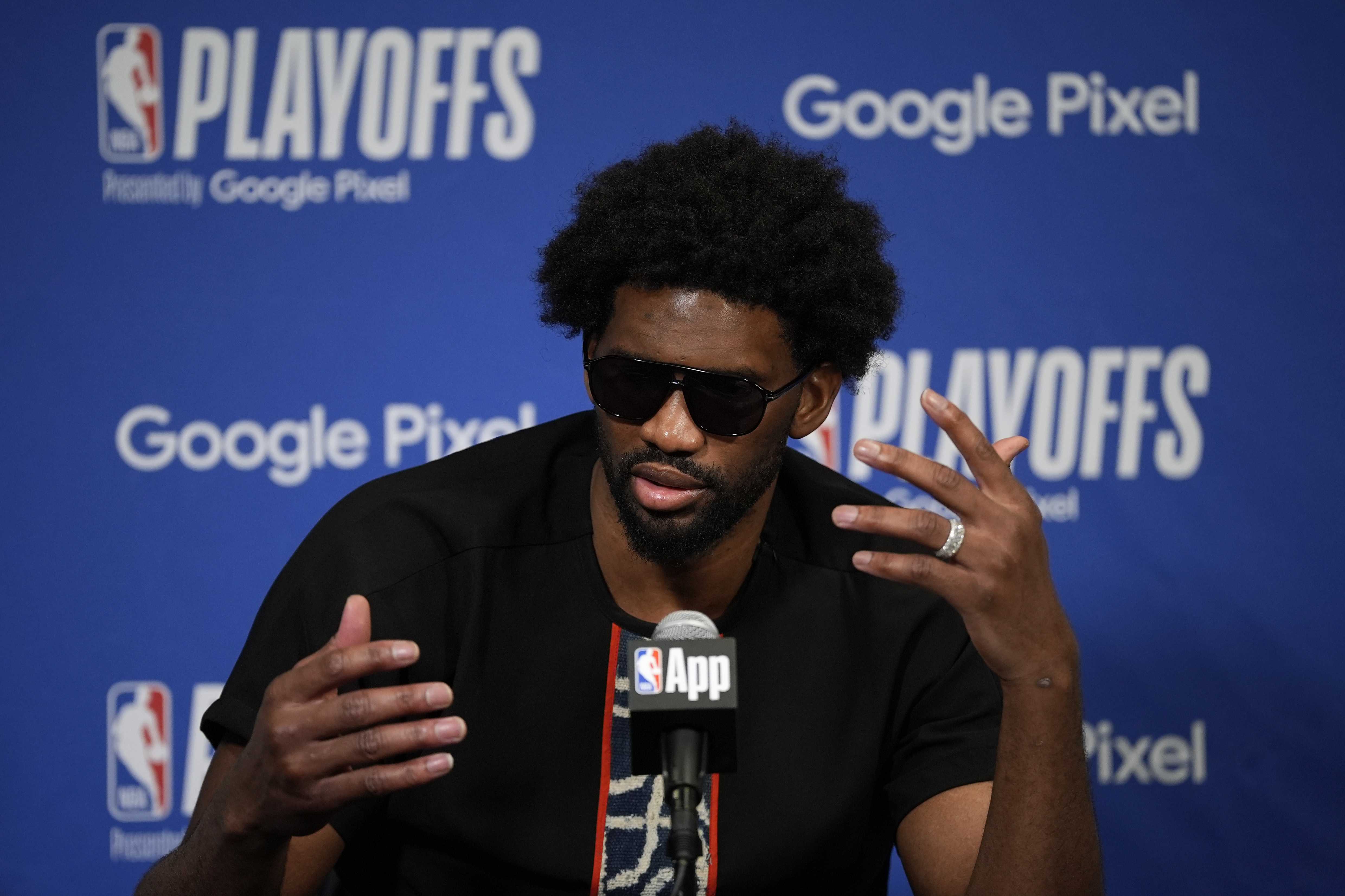 76ers All-Star center Joel Embiid says he has Bell's palsy