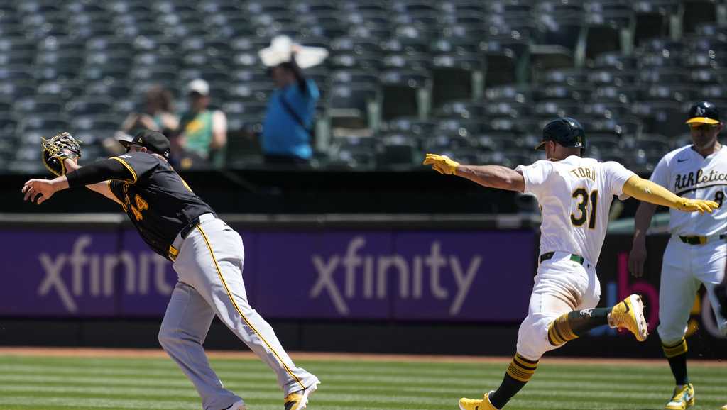 Athletics blank Pirates 4-0