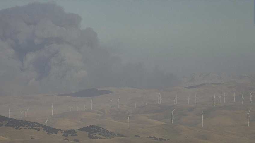 California firefighters battle wildfire east of San Francisco - Vimarsana News