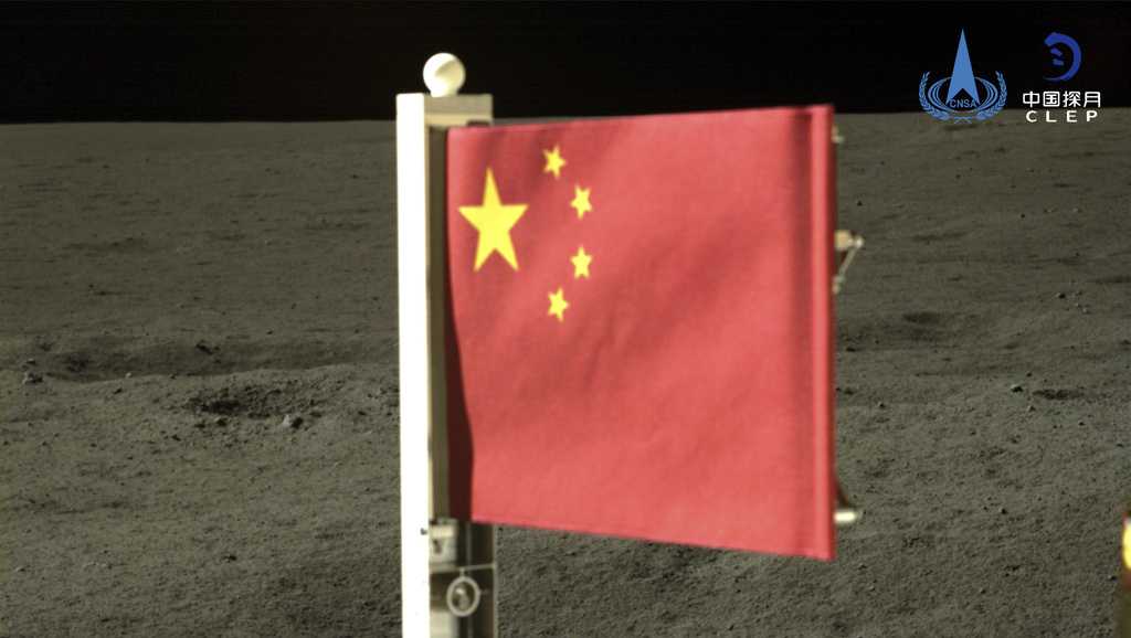Craft unfurls China's flag on the far side of the moon and lifts off with lunar rocks to bring home - Vimarsana News