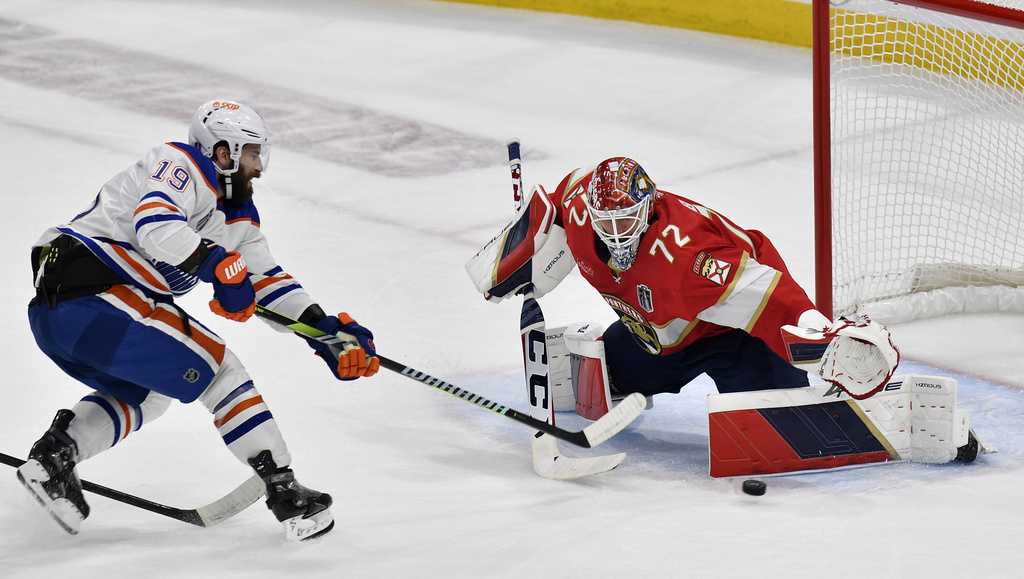 Sergei Bobrovsky backstopped the Florida Panthers to a 3-0 victory over the Edmonton Oilers in Game 1 of the Stanley Cup Final - Vimarsana News
