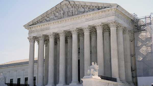 The Supreme Court is seen, Tuesday, June 25, 2024, in Washington. (AP Photo/Jacquelyn Martin)